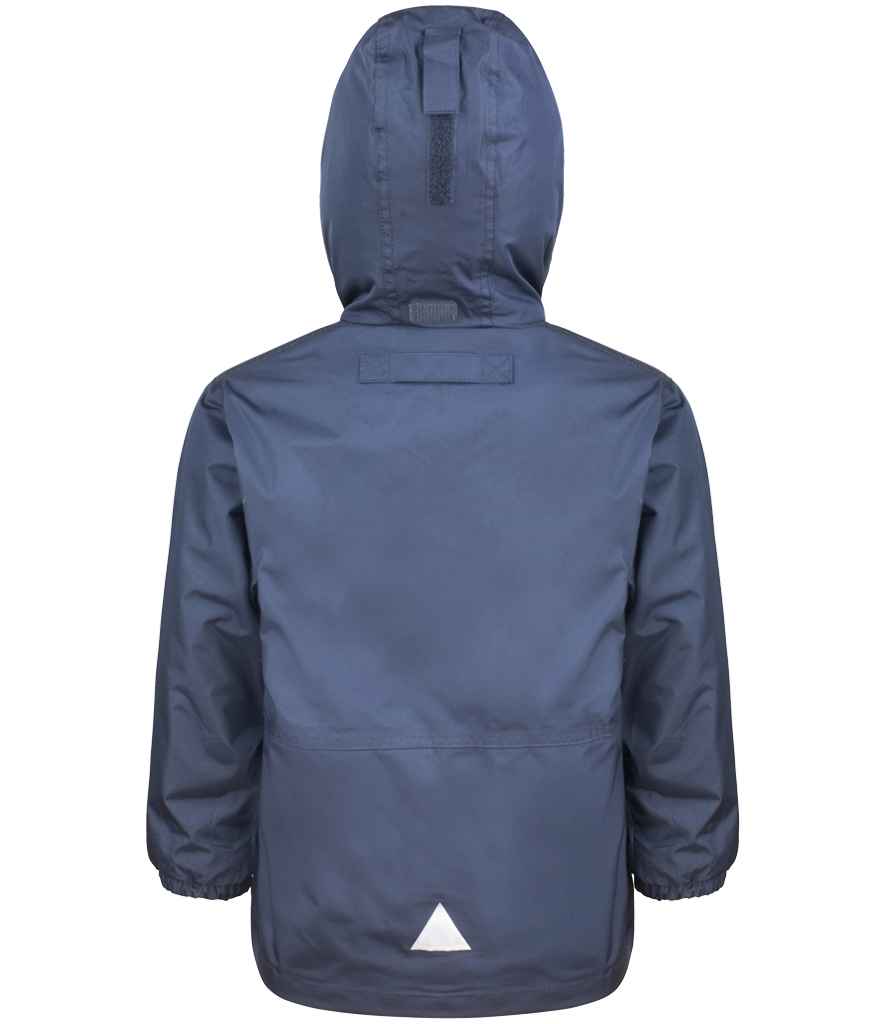 Result Recycled Kids/Youths Fleece Lined StormDri 6000 Jacket - Navy/Navy
