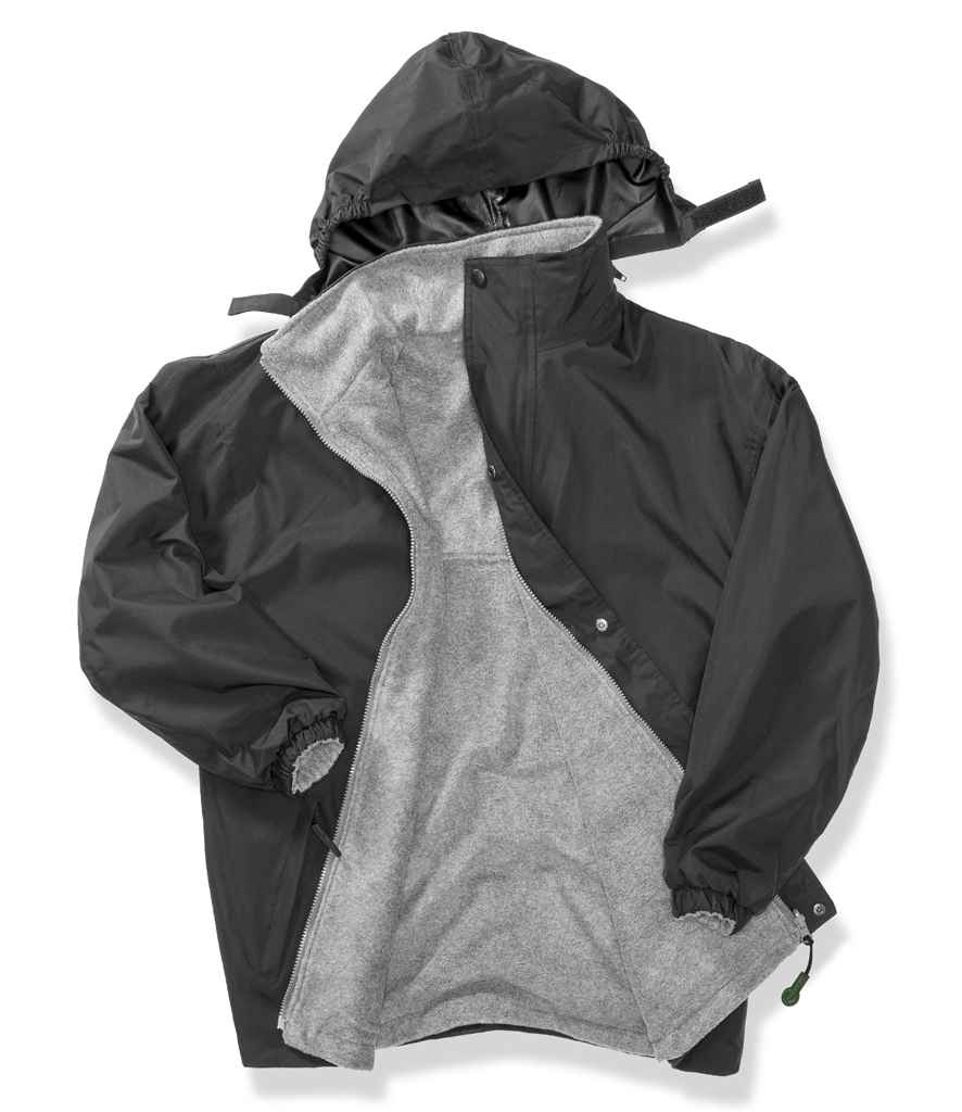 Result Recycled StormDri 6000 Jacket - Black/Grey