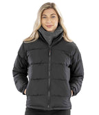 Result Recycled Ladies Holkham Down Feel Jacket - Black