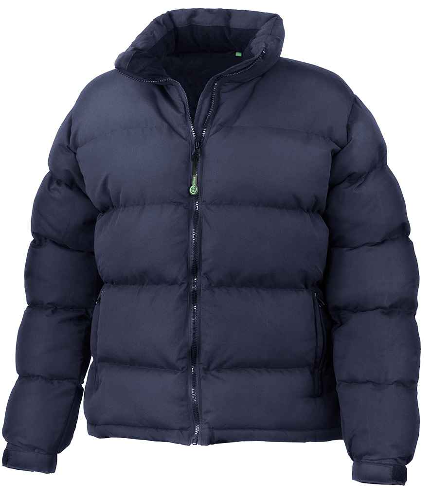 Result Recycled Ladies Holkham Down Feel Jacket - Navy