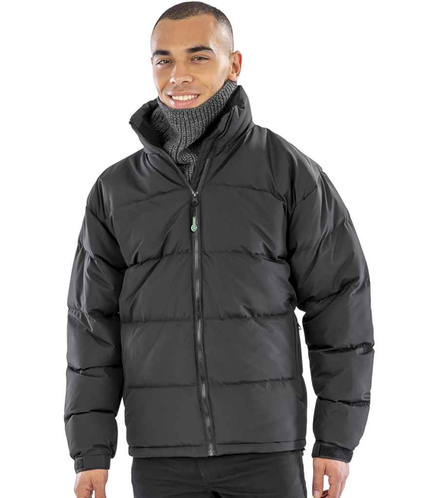 Result Recycled Holkham Down Feel Jacket - Black