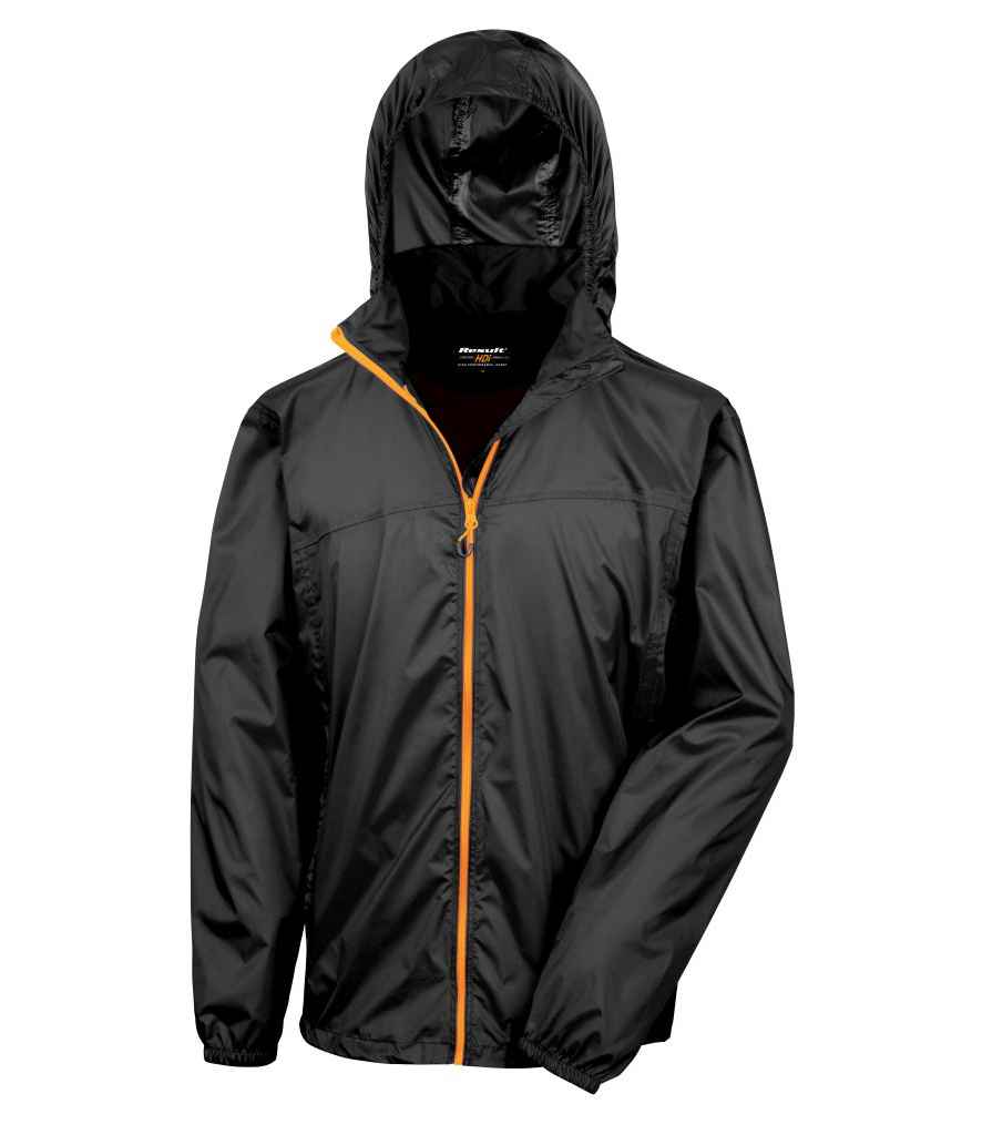 Result Urban HDi Quest Stowable Jacket - Black/Orange