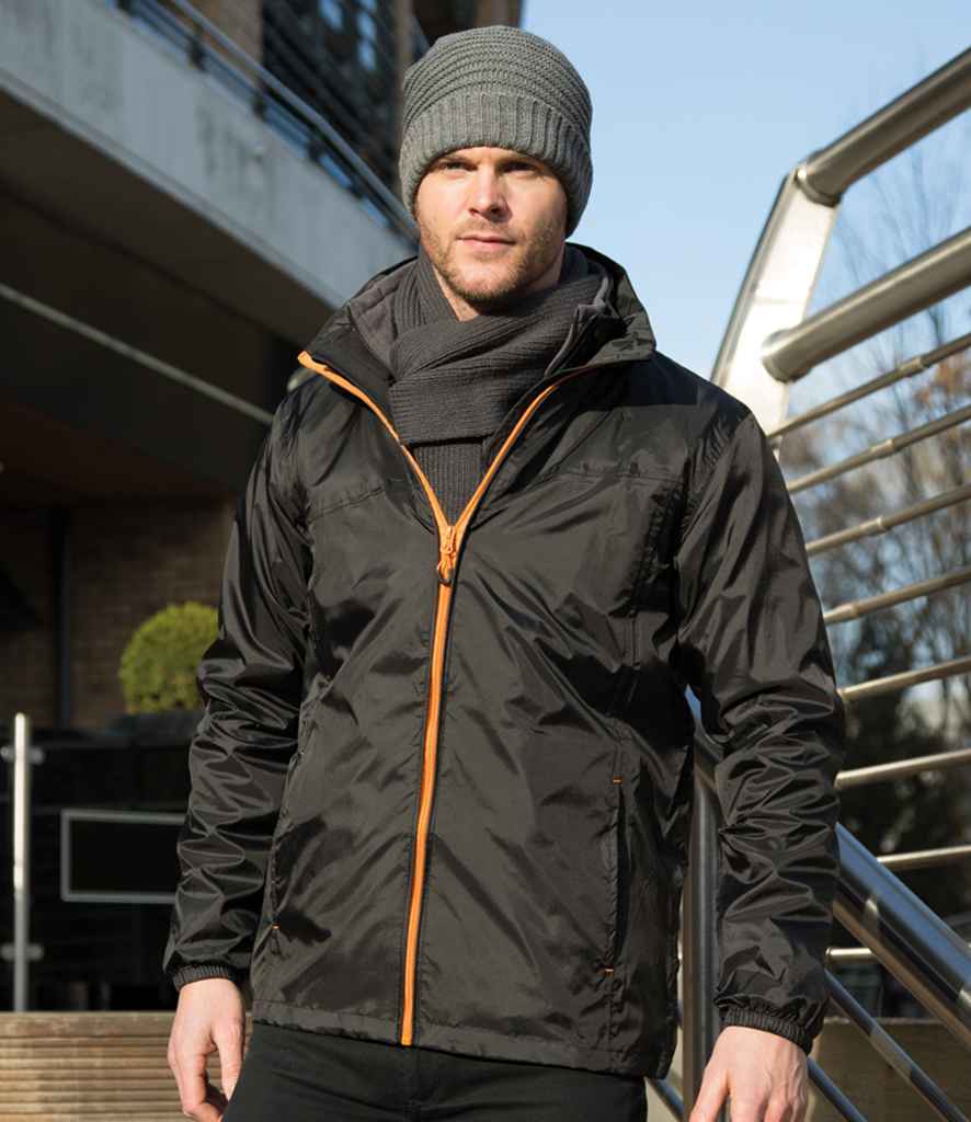 Result Urban HDi Quest Stowable Jacket - Black/Orange