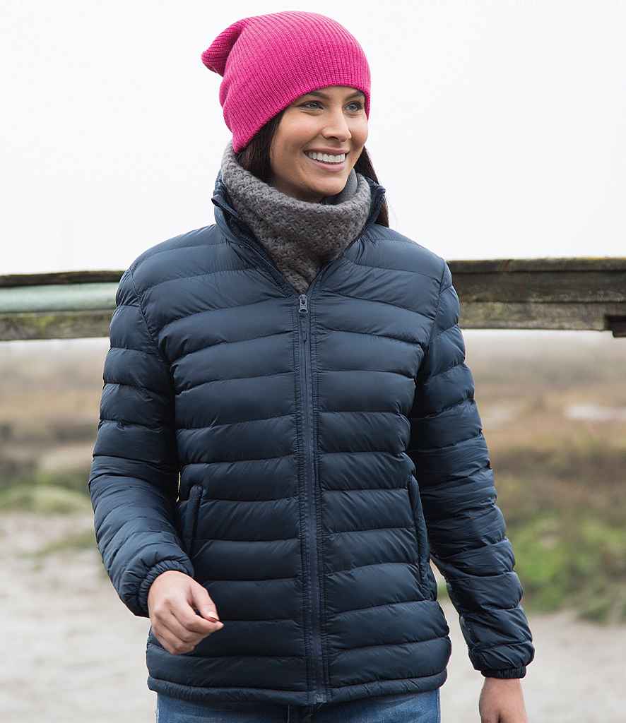 Result Urban Ladies Ice Bird Padded Jacket - Navy