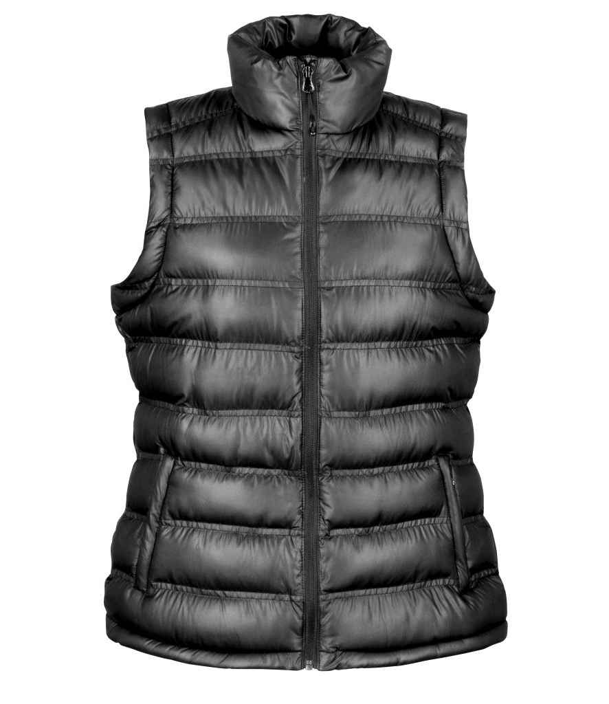 Result Urban Ladies Ice Bird Padded Gilet - Black