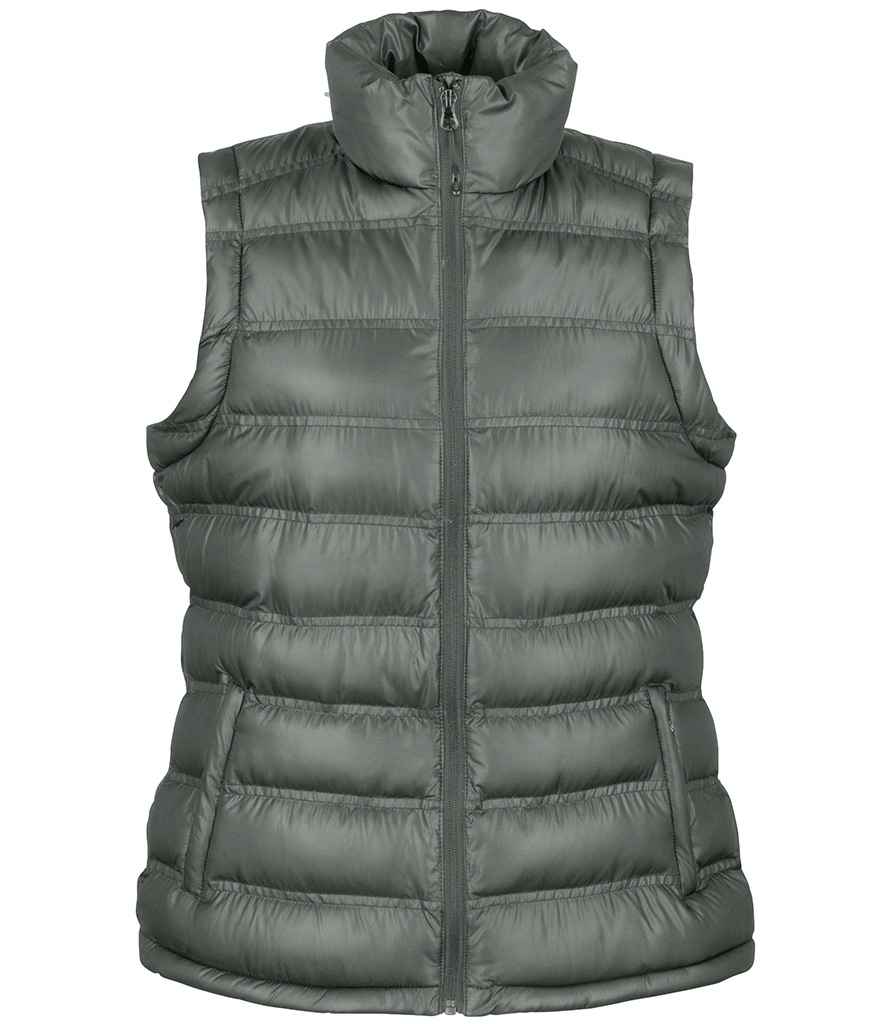 Result Urban Ladies Ice Bird Padded Gilet - Frost Grey