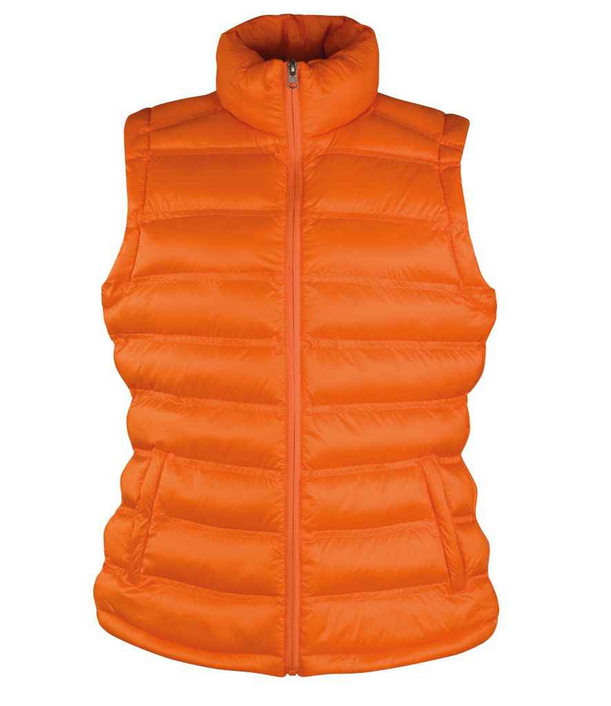 Result Urban Ladies Ice Bird Padded Gilet - Orange
