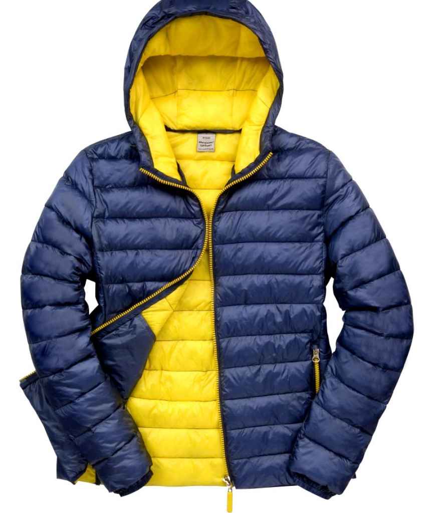 Result Urban Snow Bird Padded Jacket - Navy/Yellow