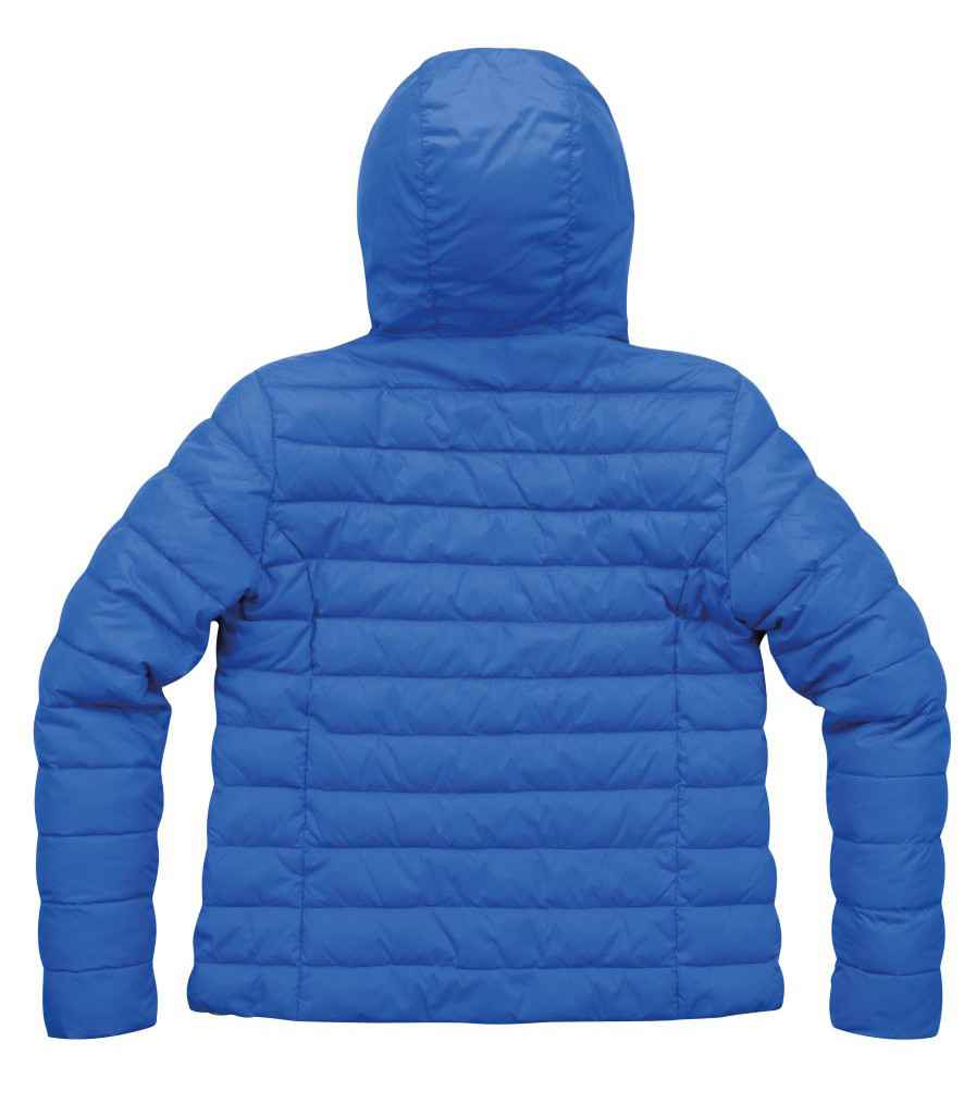 Result Urban Snow Bird Padded Jacket - Ocean Blue/Lime Green