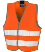 Result Safe-Guard Kids Hi-Vis Safety Vest - Fluorescent Orange