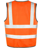 Result Core Hi-Vis Motorway Vest - Fluorescent Orange