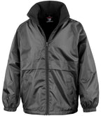 Result Core Kids Micro Fleece Lined Jacket - Black