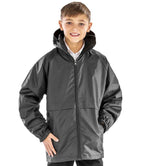 Result Core Kids Micro Fleece Lined Jacket - Black