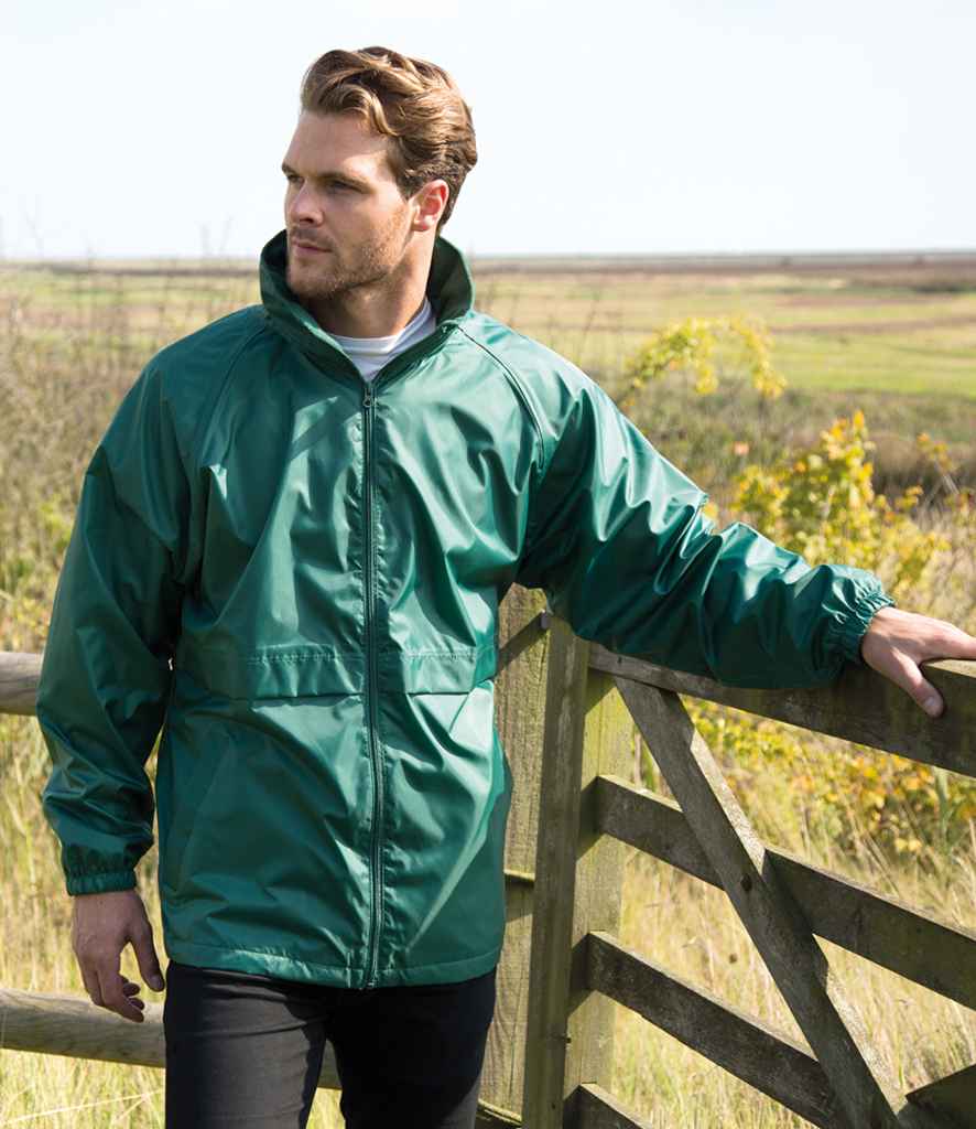 Result Core Micro Fleece Lined Jacket - Bottle Green