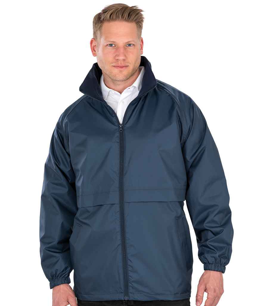 Result Core Micro Fleece Lined Jacket - Navy