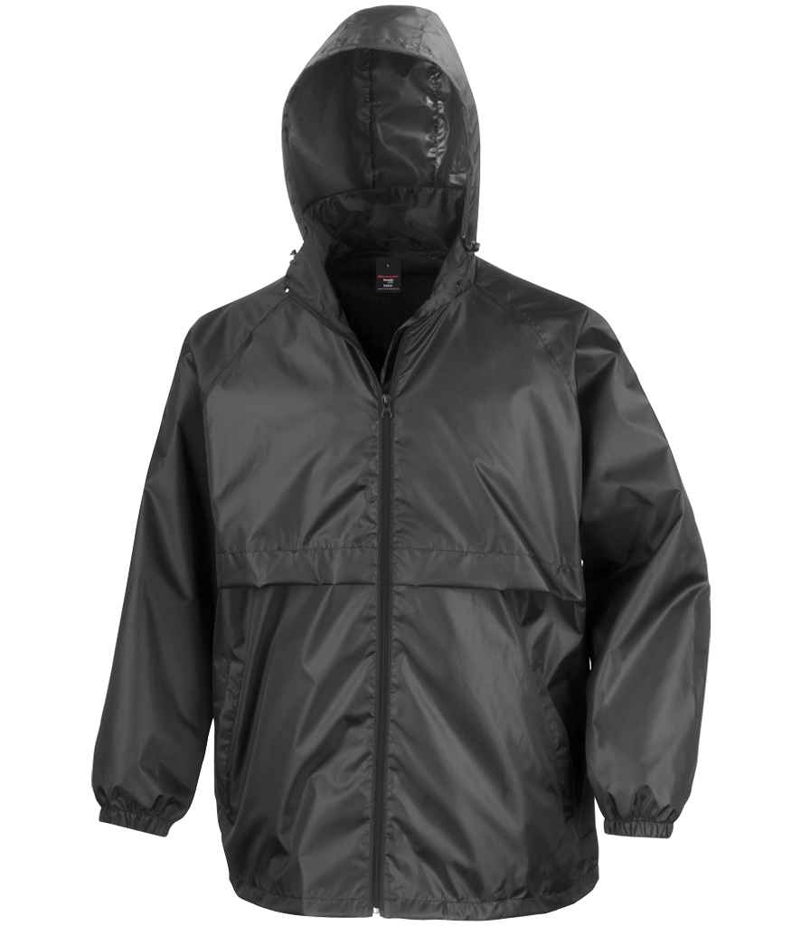 Result Core Lightweight Lined Waterproof Jacket - Black