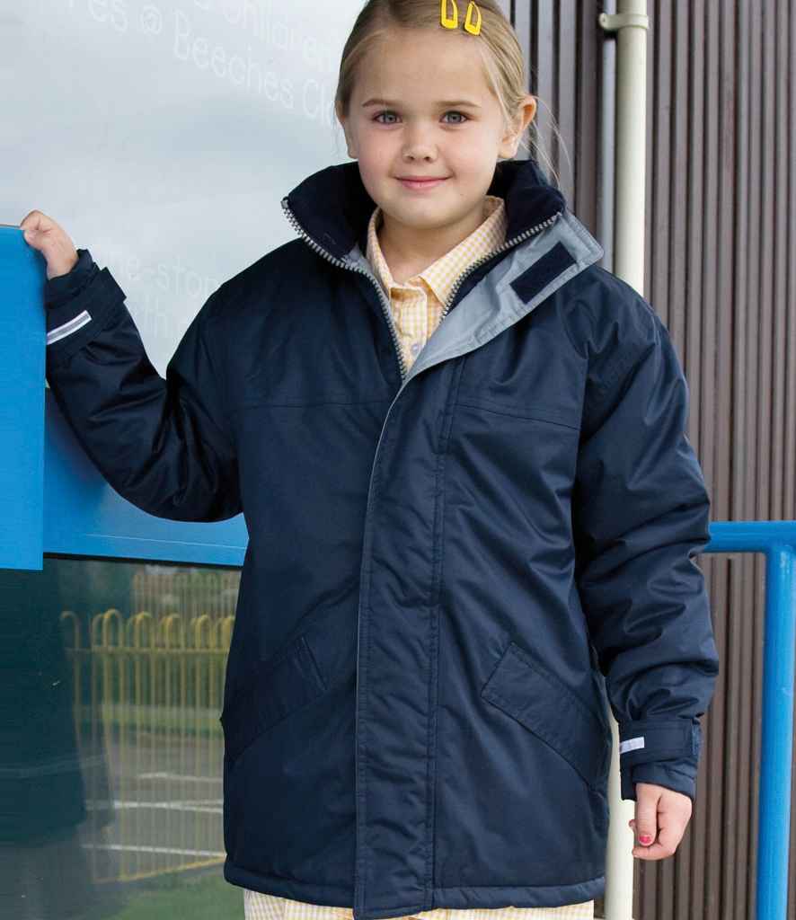 Result Core Kids Winter Parka Jacket - Navy