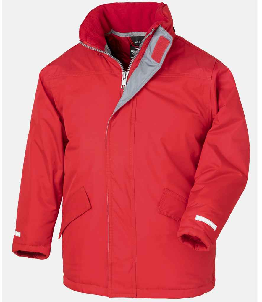 Result Core Kids Winter Parka Jacket - Red