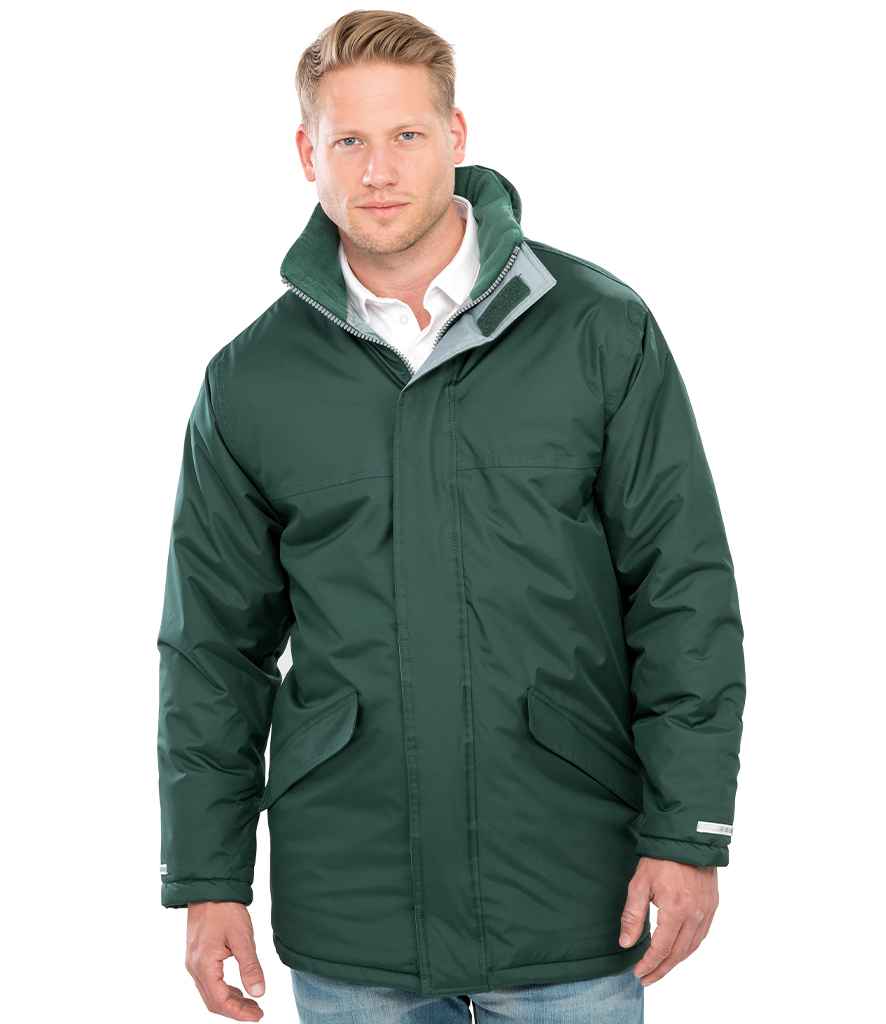 Result Core Winter Parka Jacket - Bottle Green