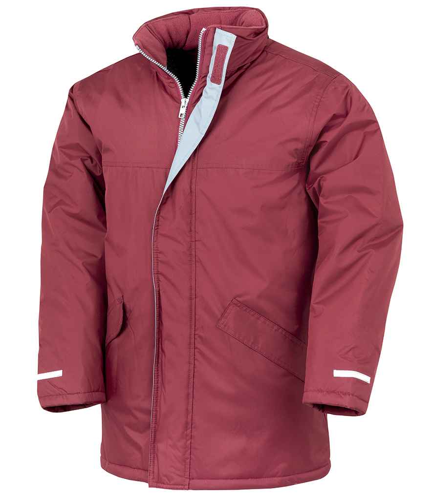 Result Core Winter Parka Jacket - Burgundy