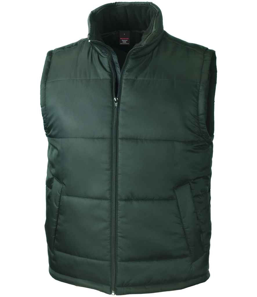 Result Core Padded Bodywarmer - Bottle Green