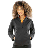 Result Core Ladies Soft Shell Jacket - Black