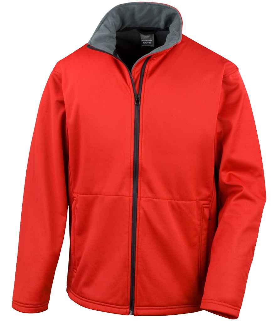 Result Core Soft Shell Jacket - Red