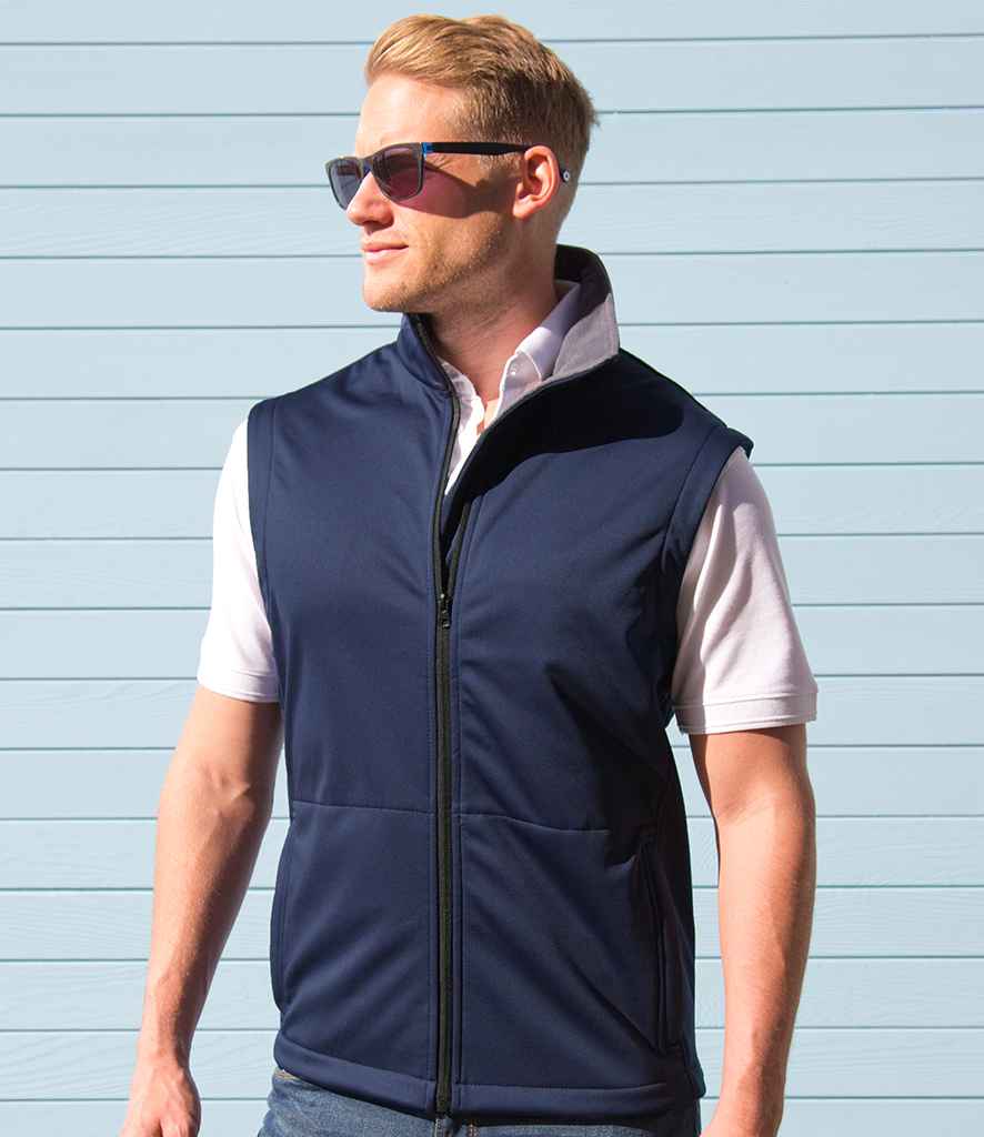 Result Core Soft Shell Bodywarmer - Navy