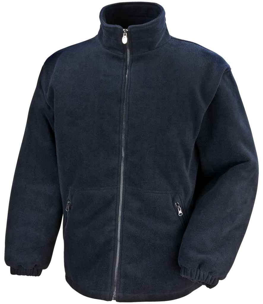 Result Core Polartherm™ Quilted Winter Fleece Jacket - Black