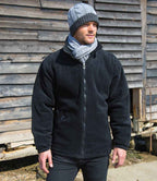 Result Core Polartherm™ Quilted Winter Fleece Jacket - Black