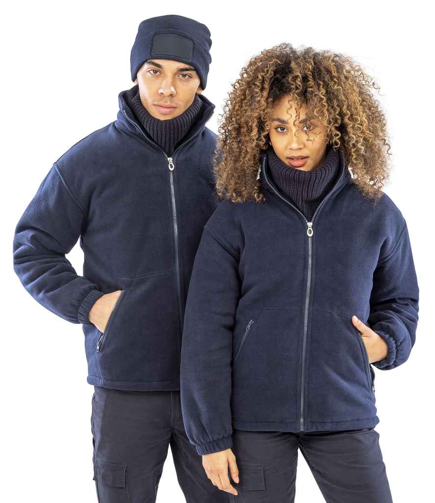 Result Core Polartherm™ Quilted Winter Fleece Jacket - Navy