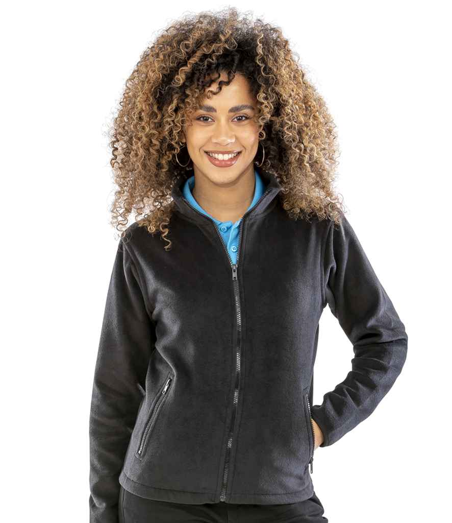 Result Core Ladies Norse Outdoor Fleece - Black
