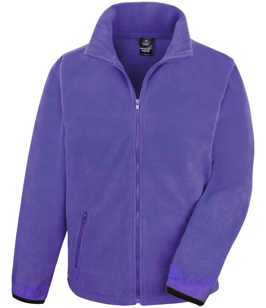 Result Core Norse Outdoor Fleece Jacket - Purple
