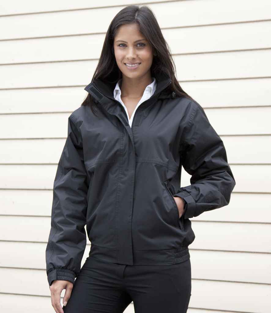 Result Recycled Ladies Channel Jacket - Black