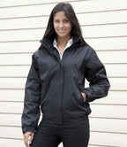 Result Recycled Ladies Channel Jacket - Black