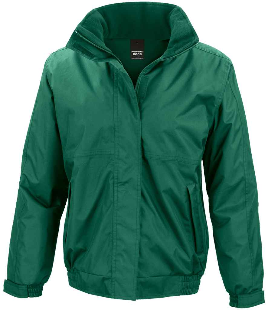 Result Recycled Ladies Channel Jacket - Bottle Green