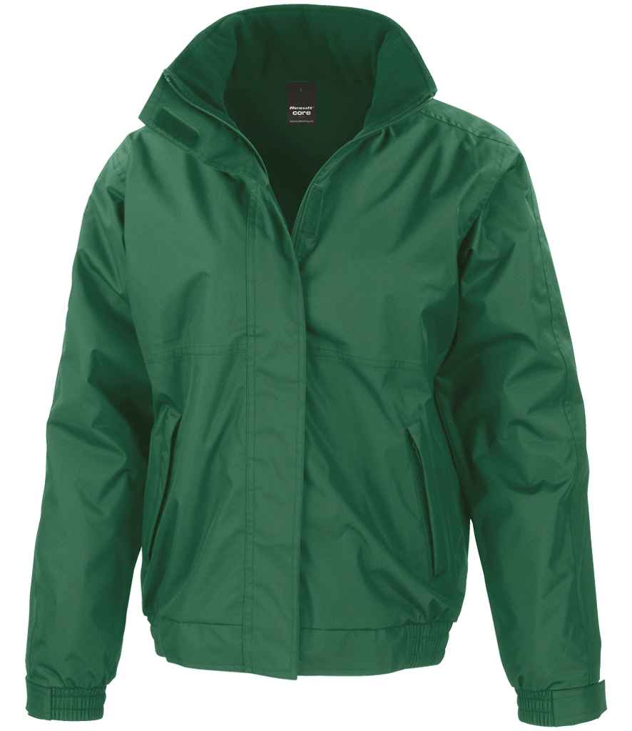 Result Recycled Channel Jacket - Bottle Green