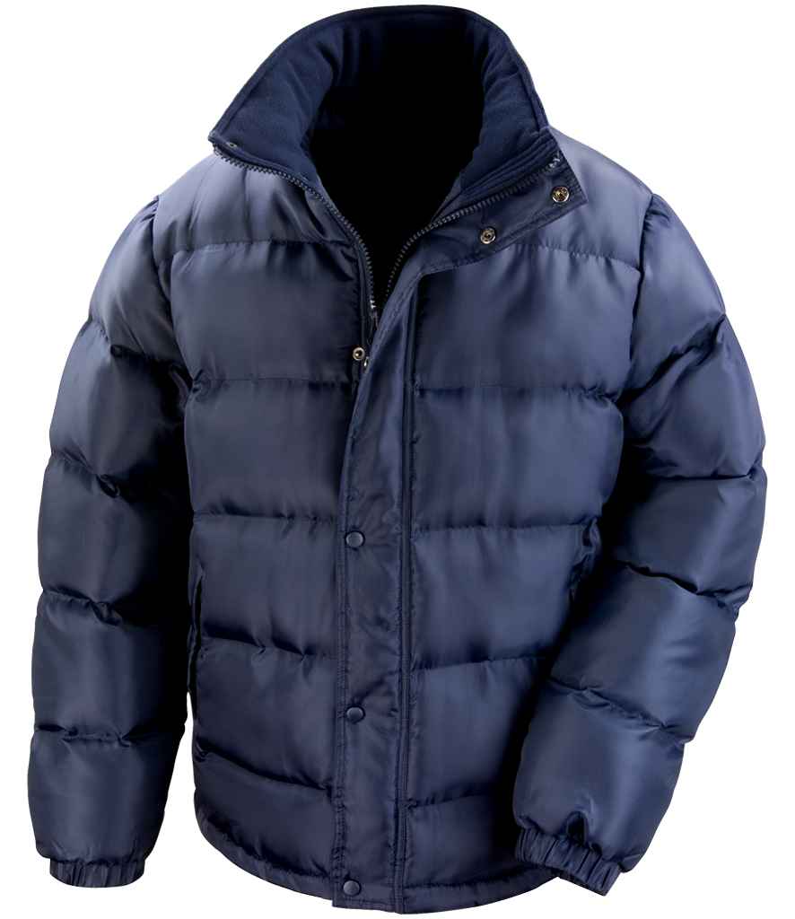 Result Core Nova Lux Padded Jacket - Navy