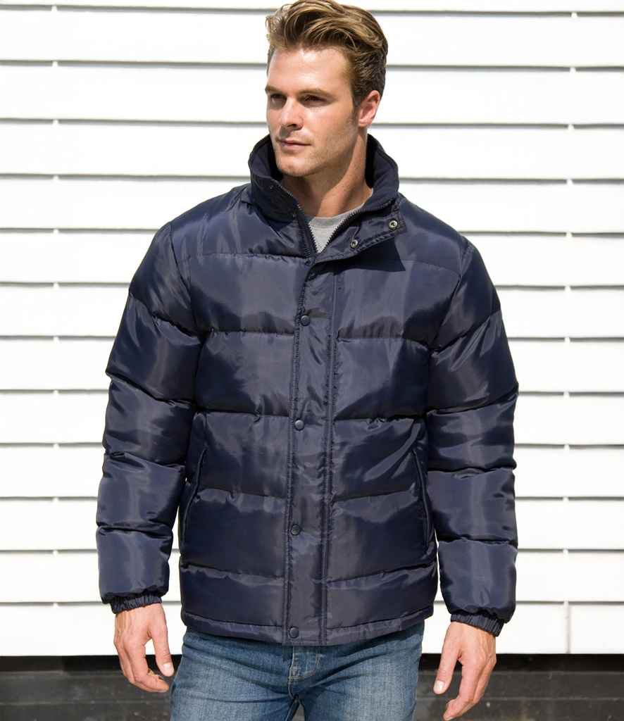 Result Core Nova Lux Padded Jacket - Navy