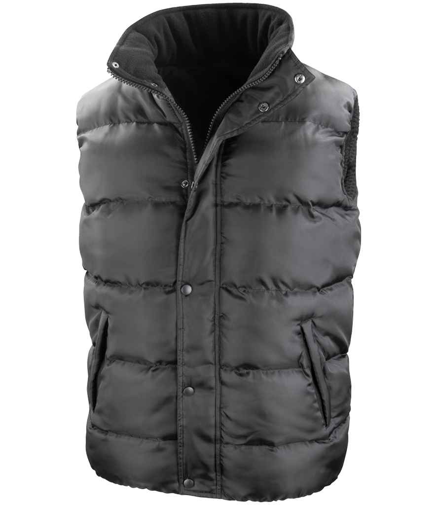 Result Core Nova Lux Padded Bodywarmer - Black
