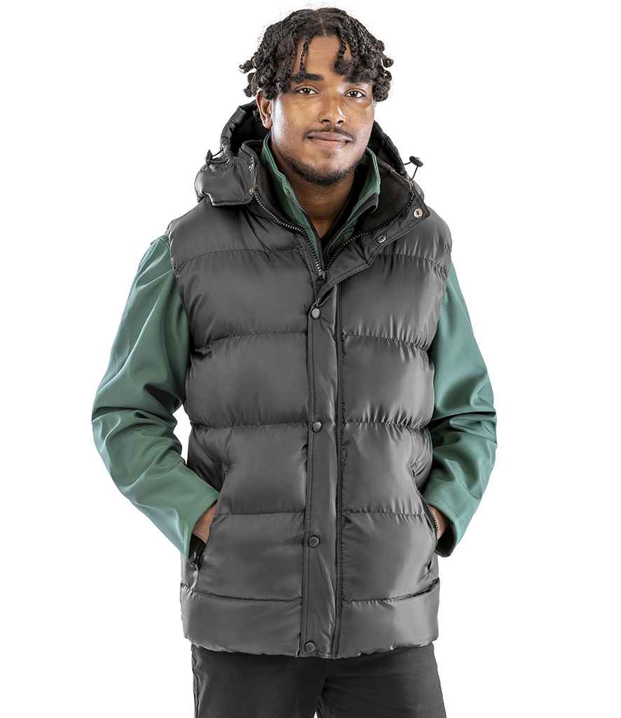 Result Core Nova Lux Padded Bodywarmer - Black