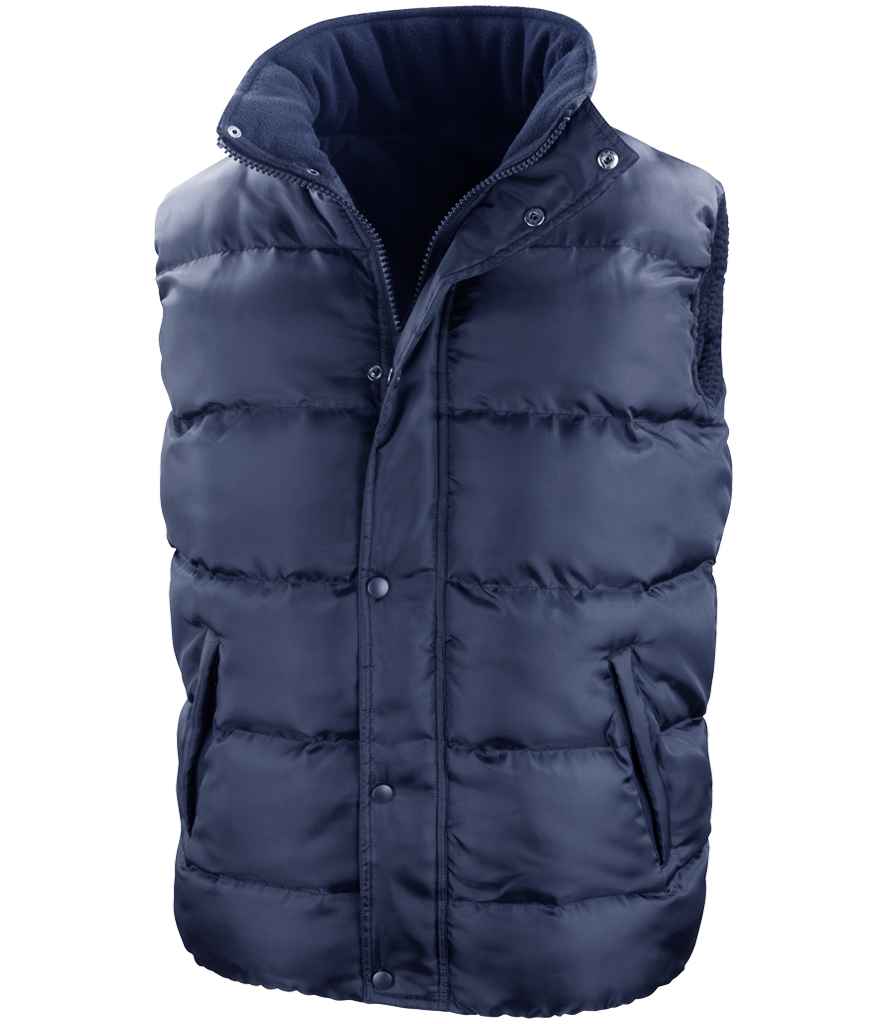 Result Core Nova Lux Padded Bodywarmer - Navy