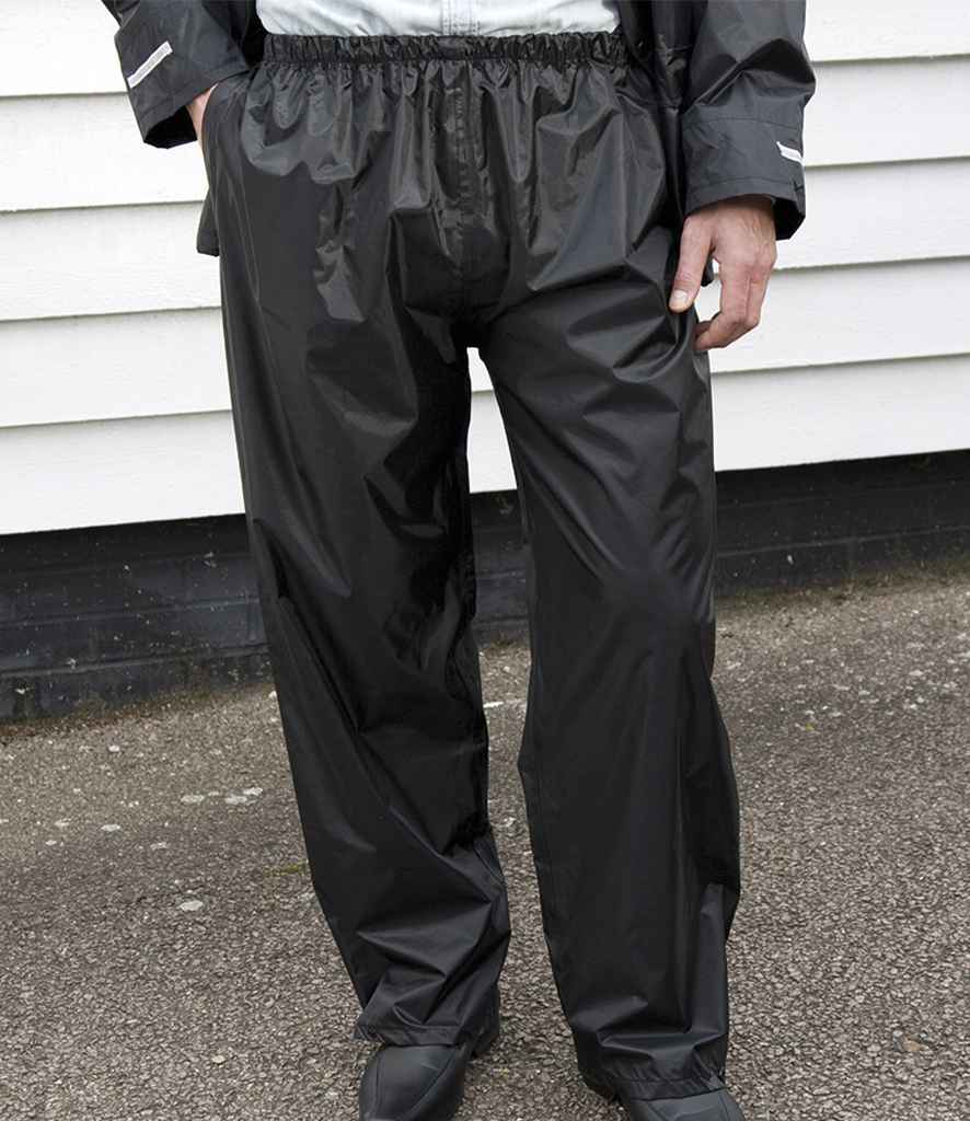 Result Core Waterproof Overtrousers - Black