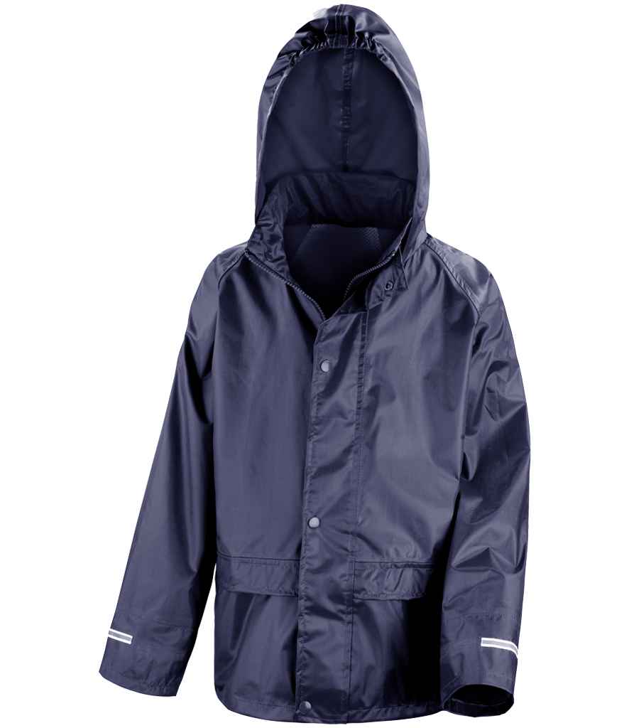 Result Core Kids Waterproof Over Jacket - Navy