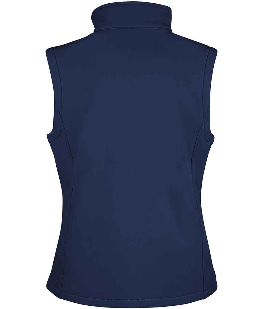 Result Recycled Ladies Printable Soft Shell Bodywarmer - Navy/Navy
