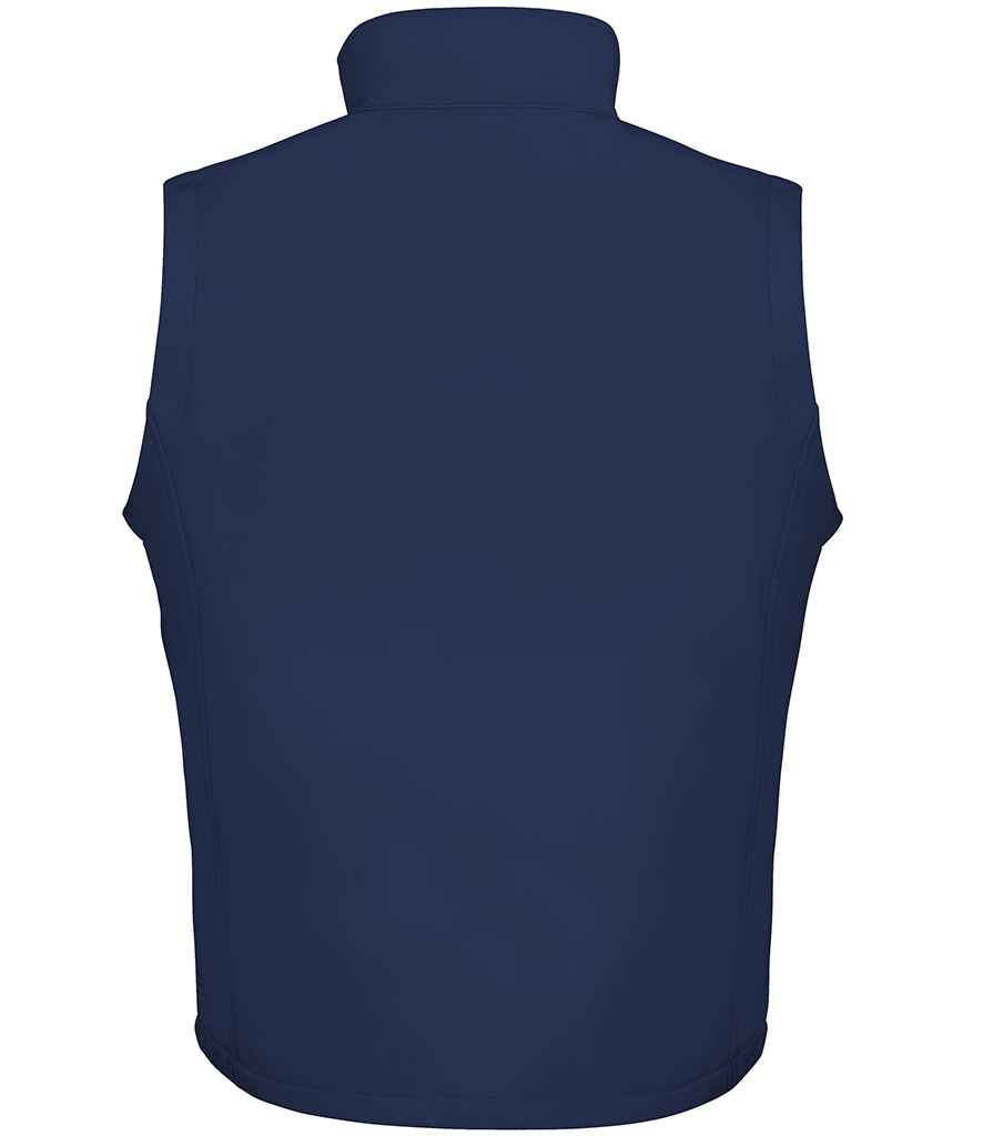 Result Recycled Printable Soft Shell Bodywarmer - Navy/Navy