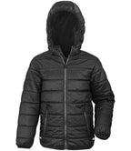 Result Core Kids Padded Jacket - Black/Black