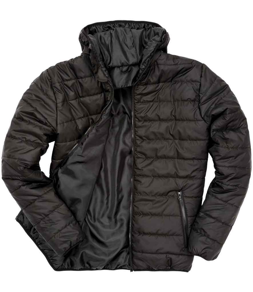Result Core Soft Padded Jacket - Black/Black