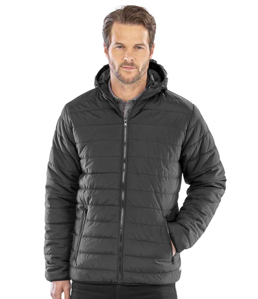 Result Core Soft Padded Jacket - Black/Black