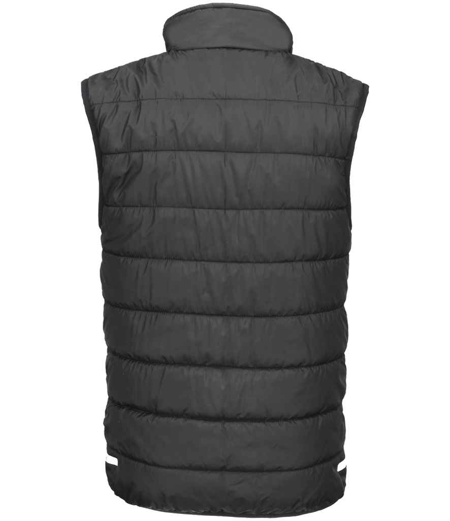 Result Core Kids Padded Bodywarmer - Black/Orange